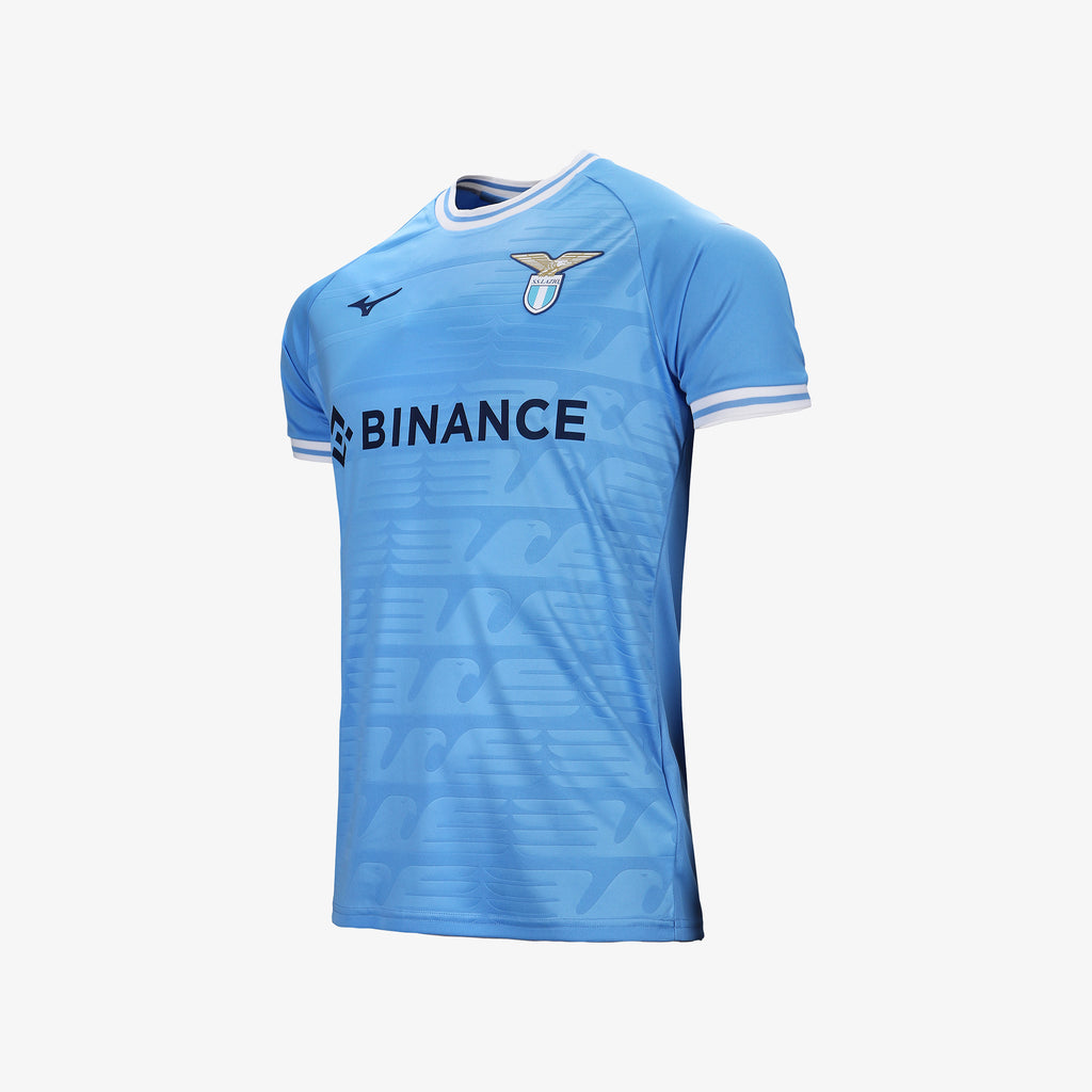 Blue Mizuno SS LAZIO 2022/23 HOME JERSEY | CA_MZN62381