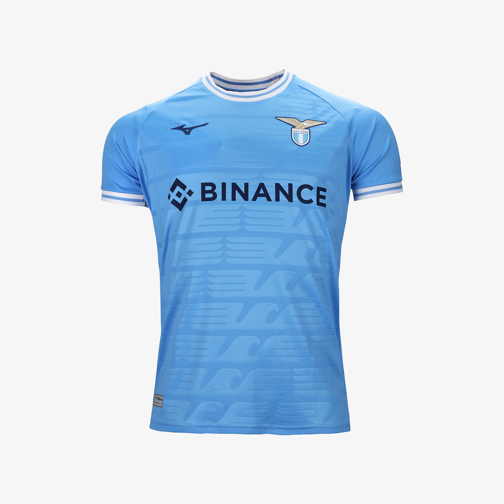 Blue Mizuno SS LAZIO 2022/23 HOME JERSEY | CA_MZN62381