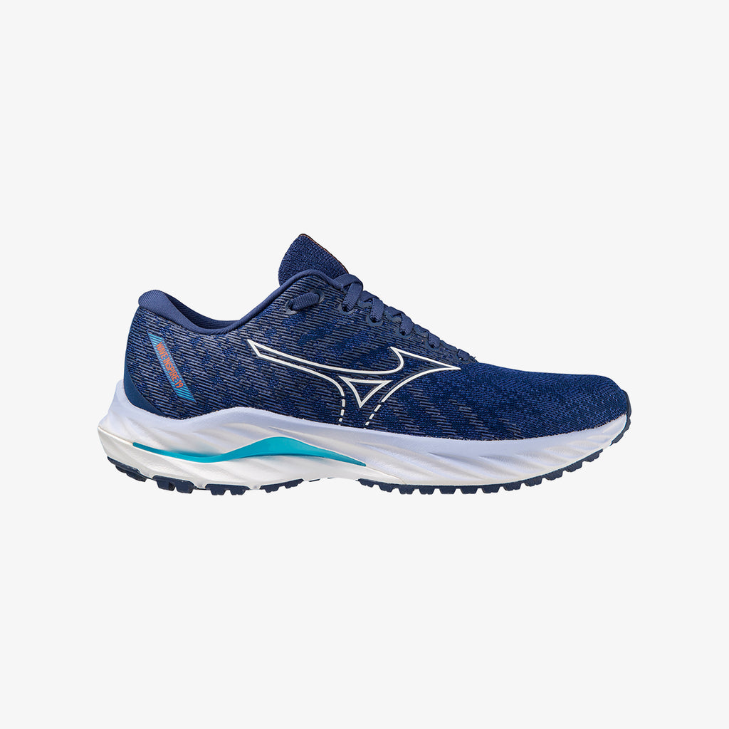 Blue Mizuno WAVE INSPIRE 19 D WIDE | CA_MZN45114