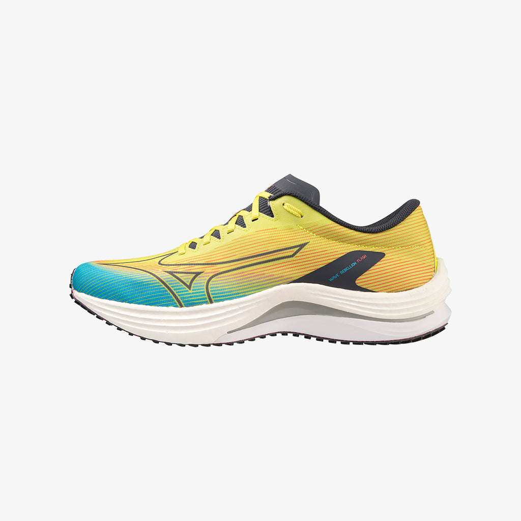 Blue / Yellow Mizuno WAVE REBELLION FLASH | CA_MZN70884