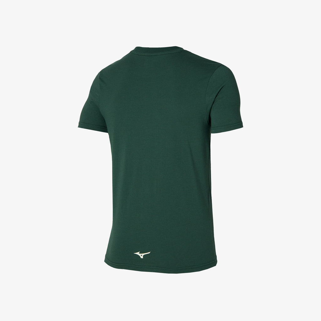 Green Mizuno ATHLETIC MIZUNO TEE | CA_MZN63961