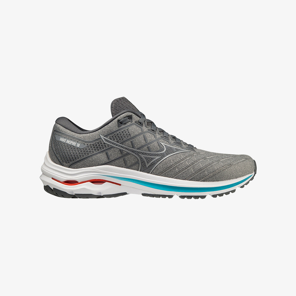 Grey Mizuno WAVE INSPIRE 18 | CA_MZN25670