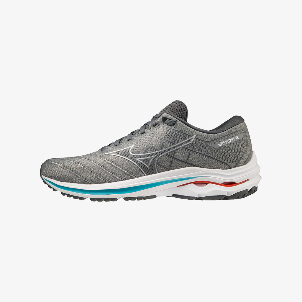 Grey Mizuno WAVE INSPIRE 18 | CA_MZN25670