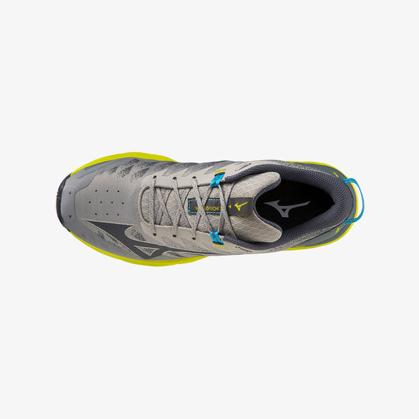 Grey Yellow Mizuno WAVE DAICHI 7 | CA_MZN20480