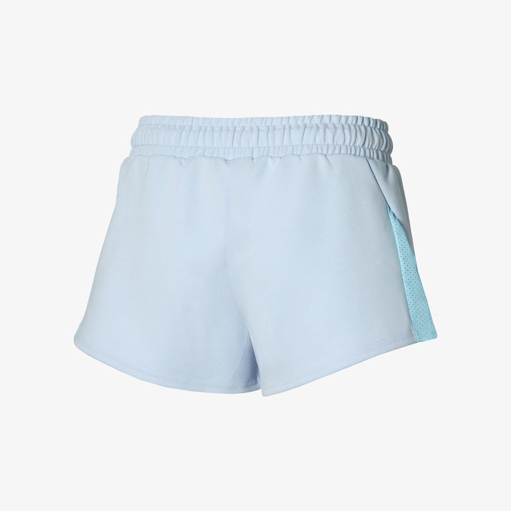 Light Blue Mizuno ATHLETIC SHORT | CA_MZN30027