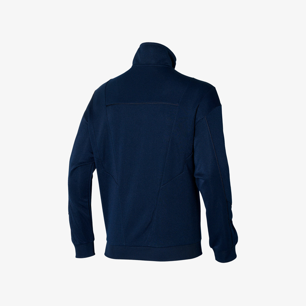 Navy Mizuno TRACK JACKET SR4 | CA_MZN70180