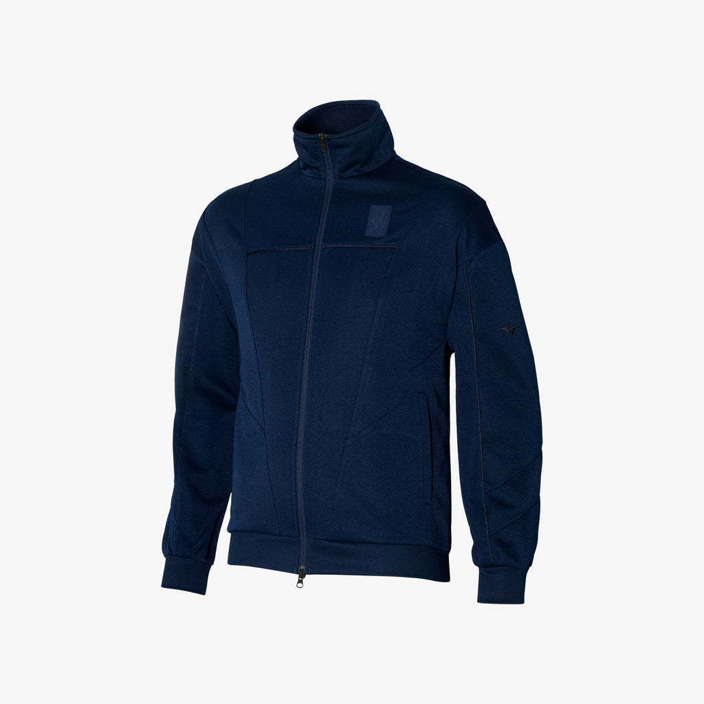 Navy Mizuno TRACK JACKET SR4 | CA_MZN70180