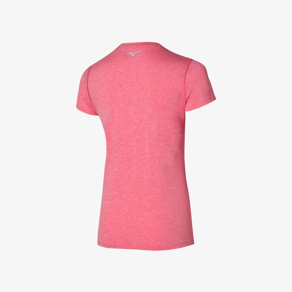 Pink Mizuno IMPULSE CORE TEE | CA_MZN27326