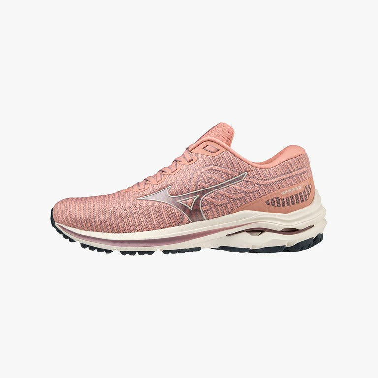 Pink Mizuno WAVE INSPIRE 18 WAVEKNIT | CA_MZN74560