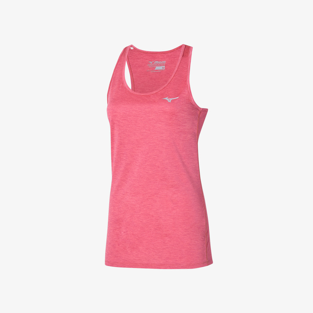 Red Mizuno IMPULSE CORE TANK | CA_MZN82487