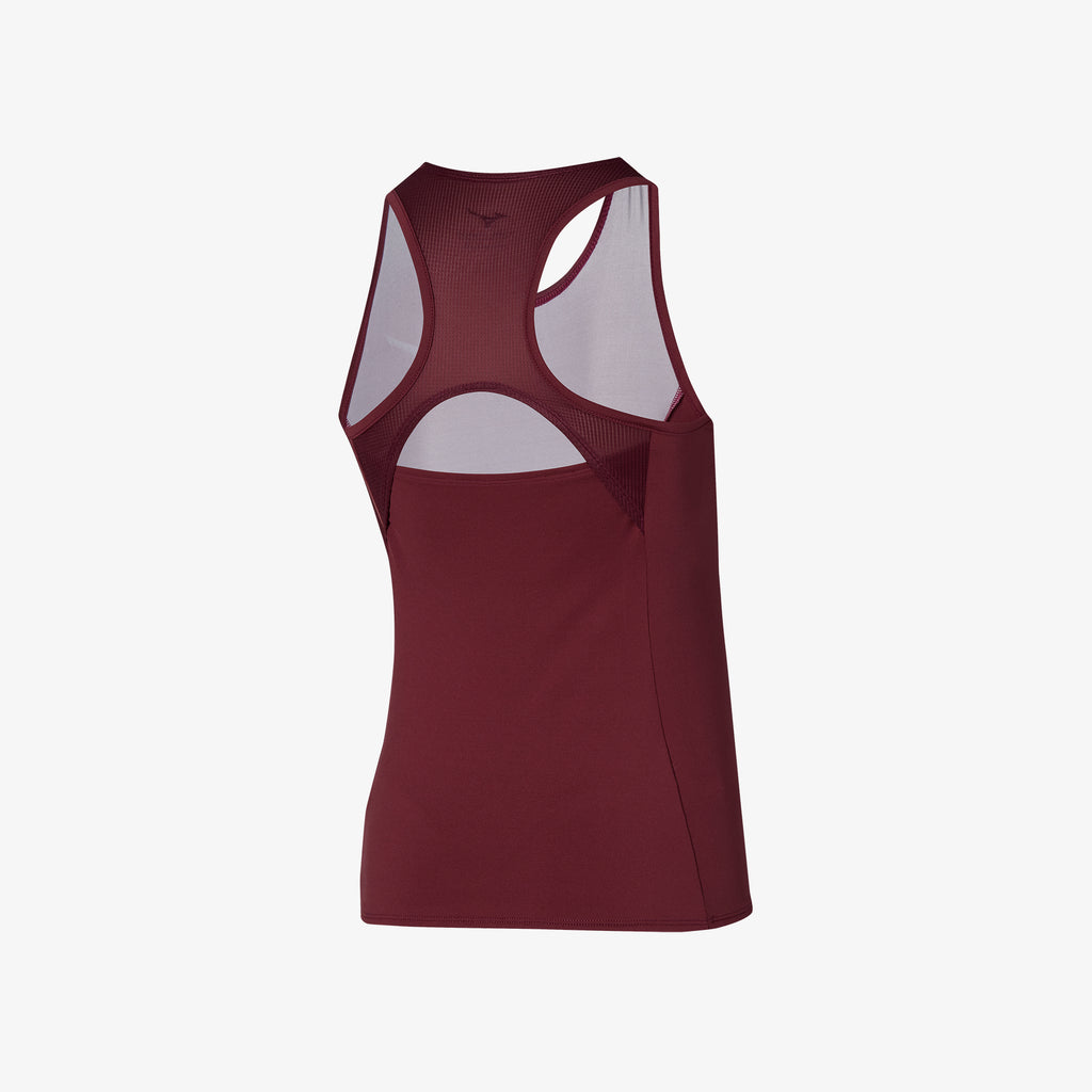 Red Mizuno PRINTED TANK | CA_MZN37556