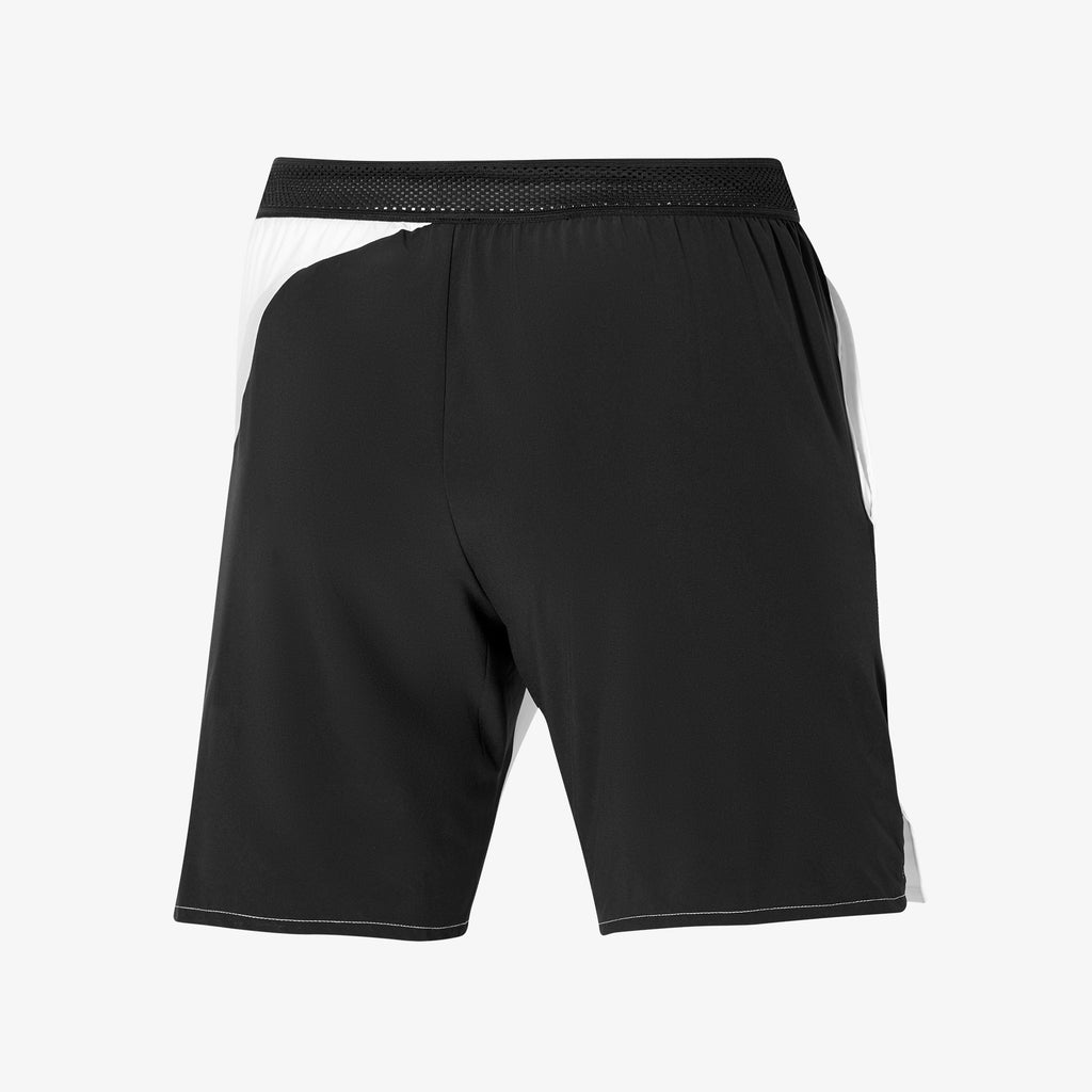 White Black Mizuno RELEASE 8 IN AMPLIFY SHORT | CA_MZN25745