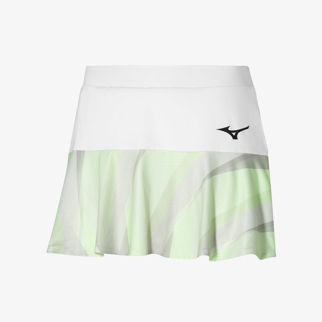 White Green Mizuno RELEASE FLYING SKIRT | CA_MZN39810