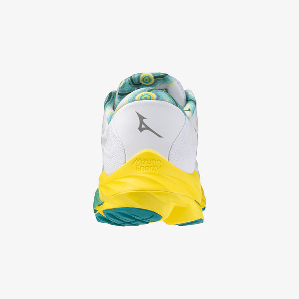 White Green Yellow Mizuno WAVE RIDER 27 SSW (U) | CA_MZN61074