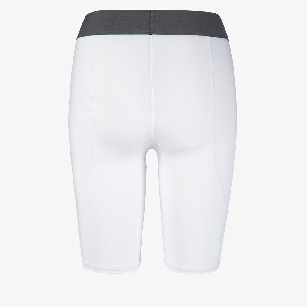 White Mizuno COMPRESSION SLIDING SHORT | CA_MZN93480