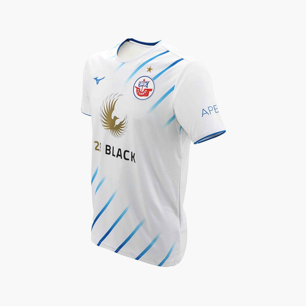 White Mizuno FC HANSA ROSTOCK 2023/24 AWAY JERSEY | CA_MZN59653