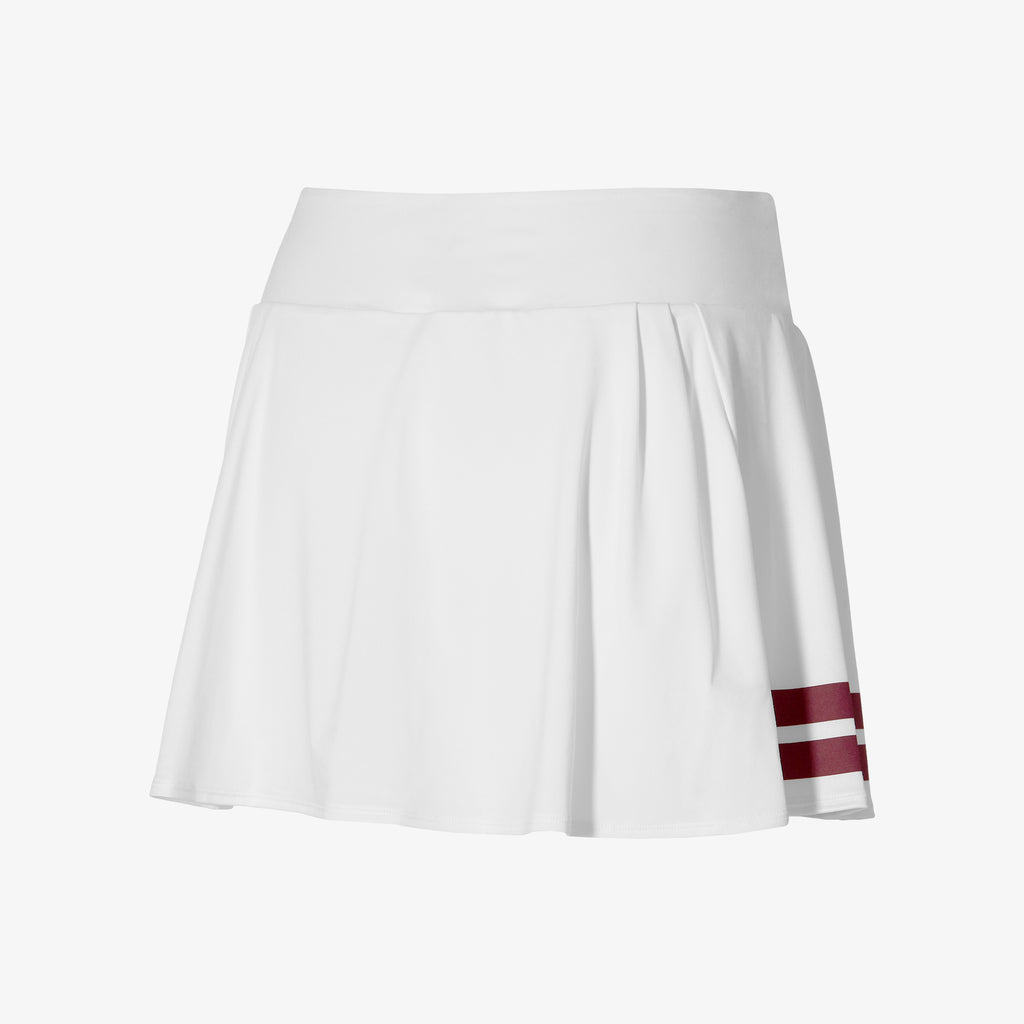 White Mizuno PRINTED FLYING SKIRT | CA_MZN93663