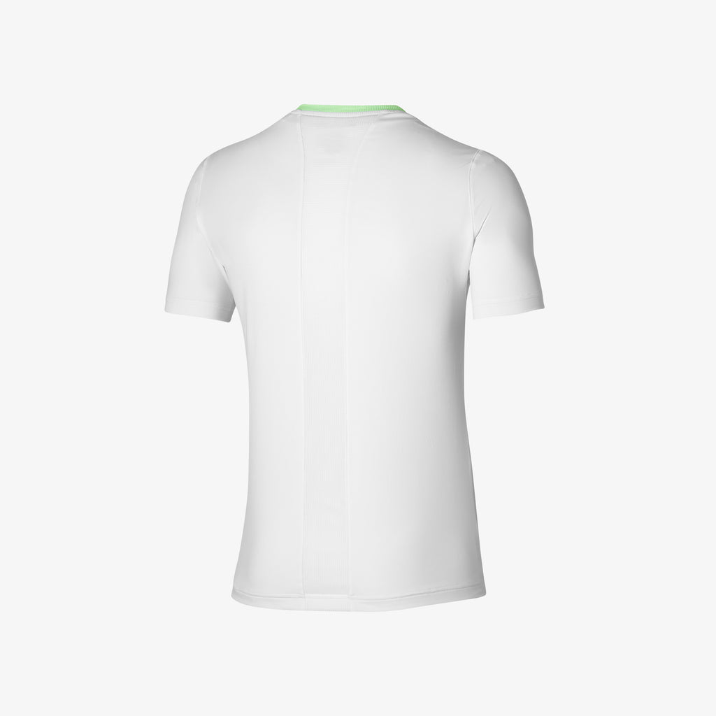 White Mizuno SHADOW GRAPHIC TEE | CA_MZN31525