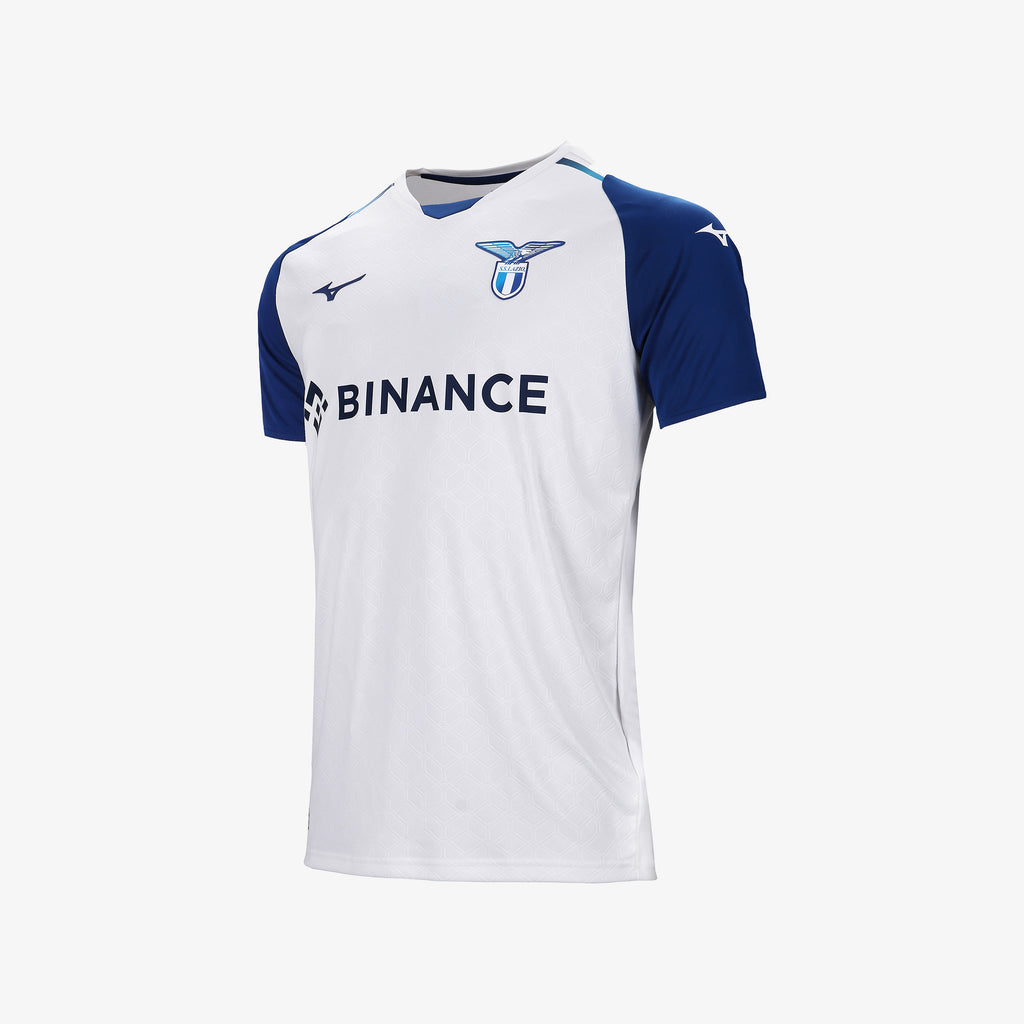 White Mizuno SS LAZIO 2022/23 THIRD JERSEY | CA_MZN70952