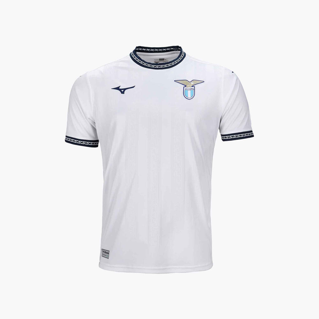 White Mizuno SS LAZIO 2023/24 THIRD JERSEY | CA_MZN78426