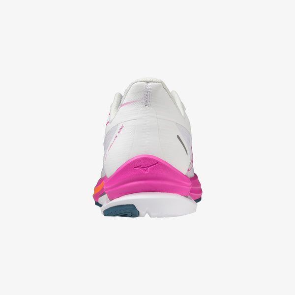 White Pink Mizuno WAVE REBELLION SONIC | CA_MZN34442