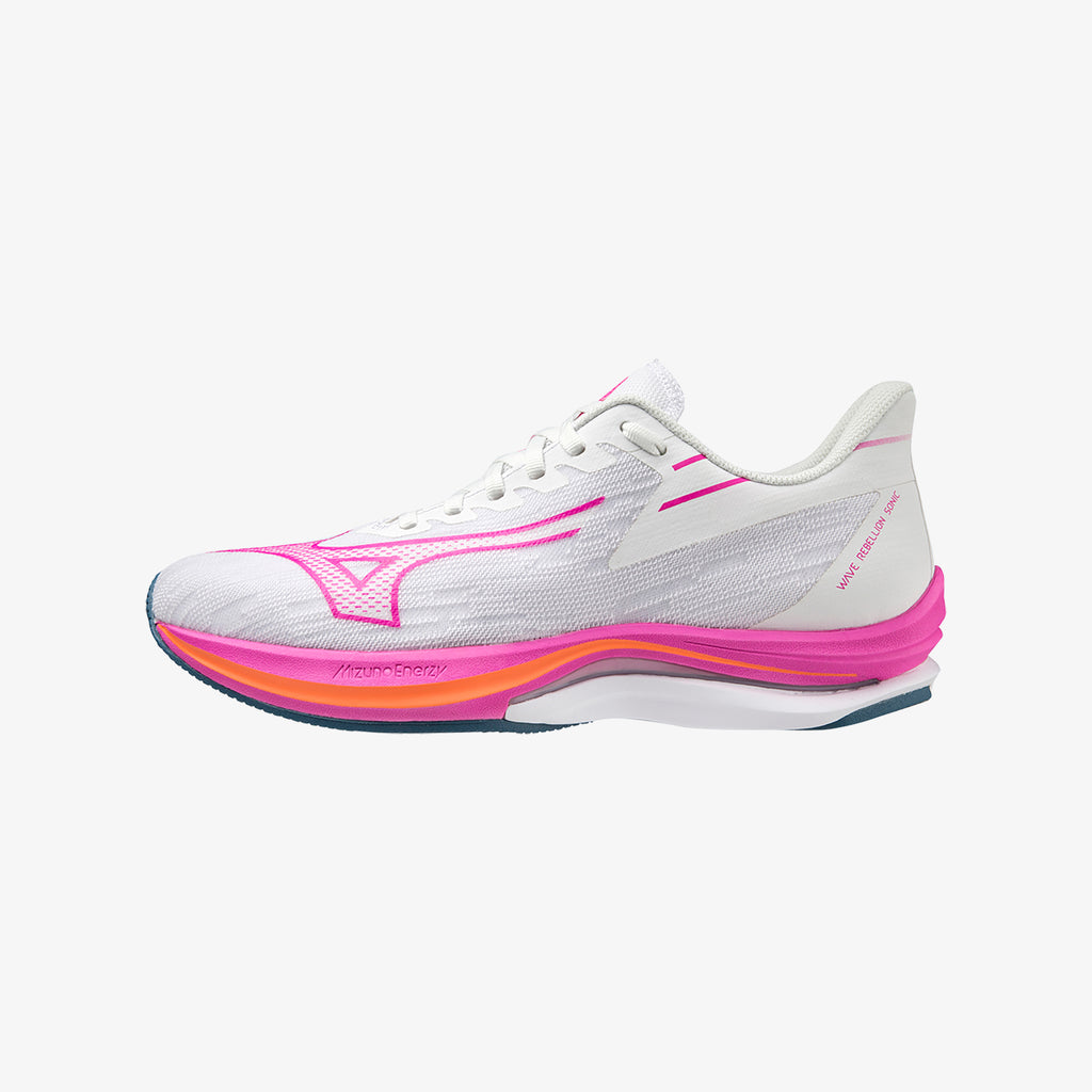 White Pink Mizuno WAVE REBELLION SONIC | CA_MZN34442